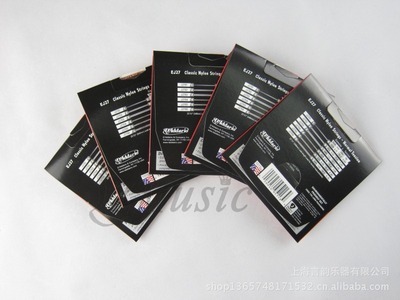 【貿易出口 達達里奧古典吉他弦 D'Addario 古典琴弦 OEM代加工貼牌】價格,廠家,圖片,樂器配件,上海言韻樂器-